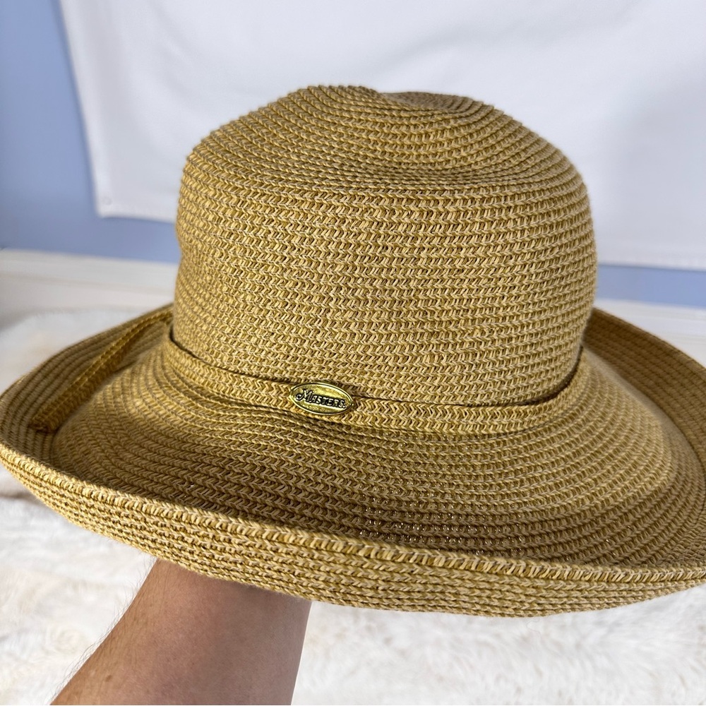 Masters Braided Straw Sun Hat in Tan